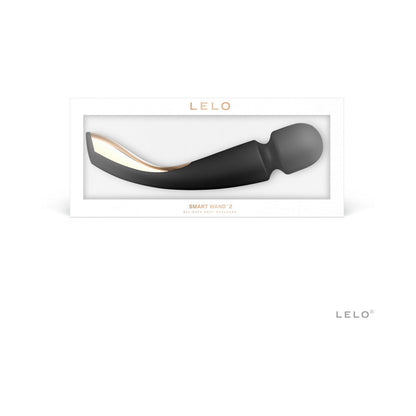LELO - SMART WAND 2 LARGE RECHARGEABLE WAND VIBRATOR BLACK