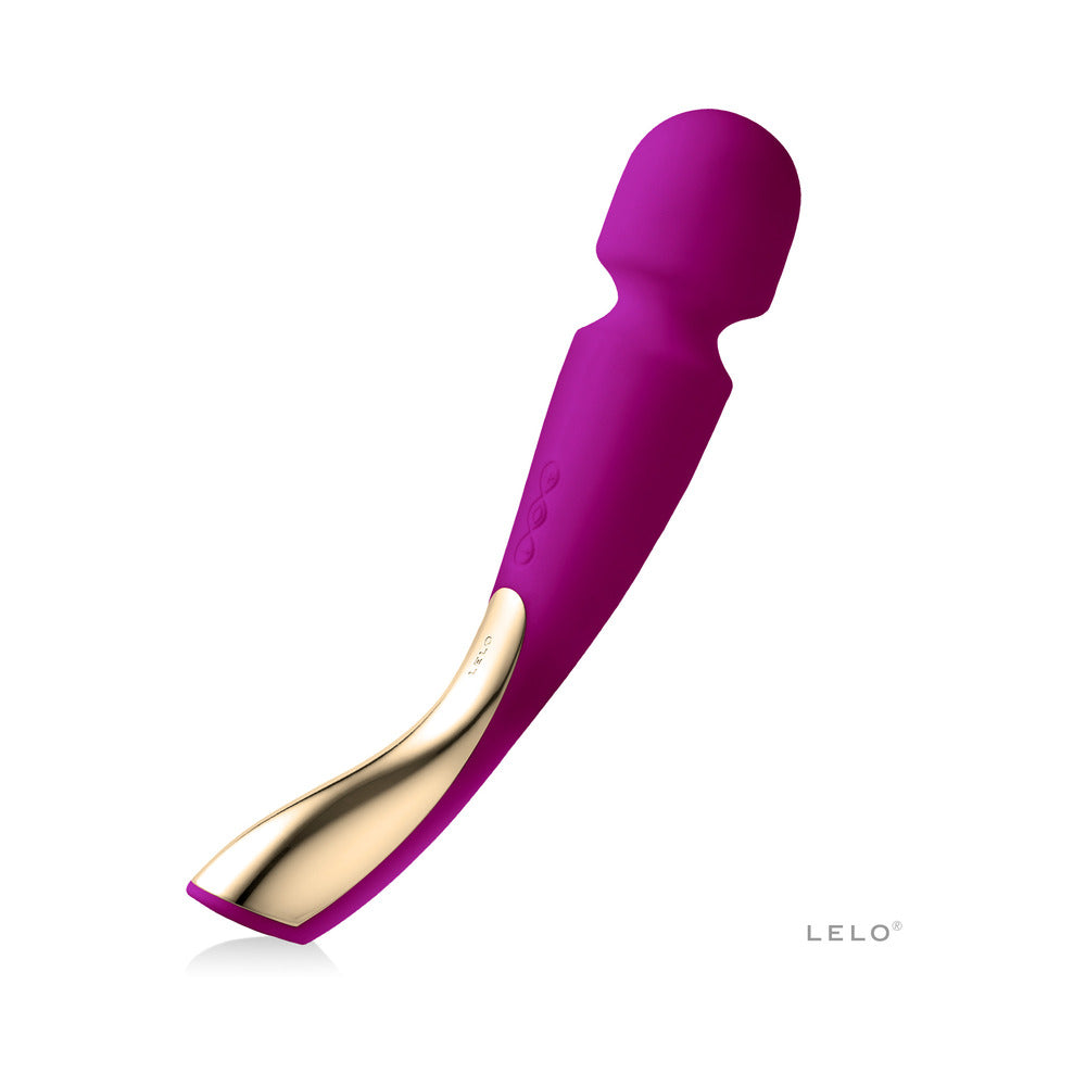 LELO - SMART WAND 2 LARGE RECHARGEABLE WAND VIBRATOR DEEP ROSE