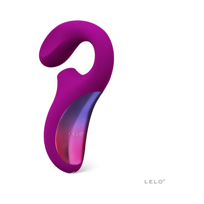 LELO - ENIGMA SUCTION DUAL STIMULATOR DEEP ROSE
