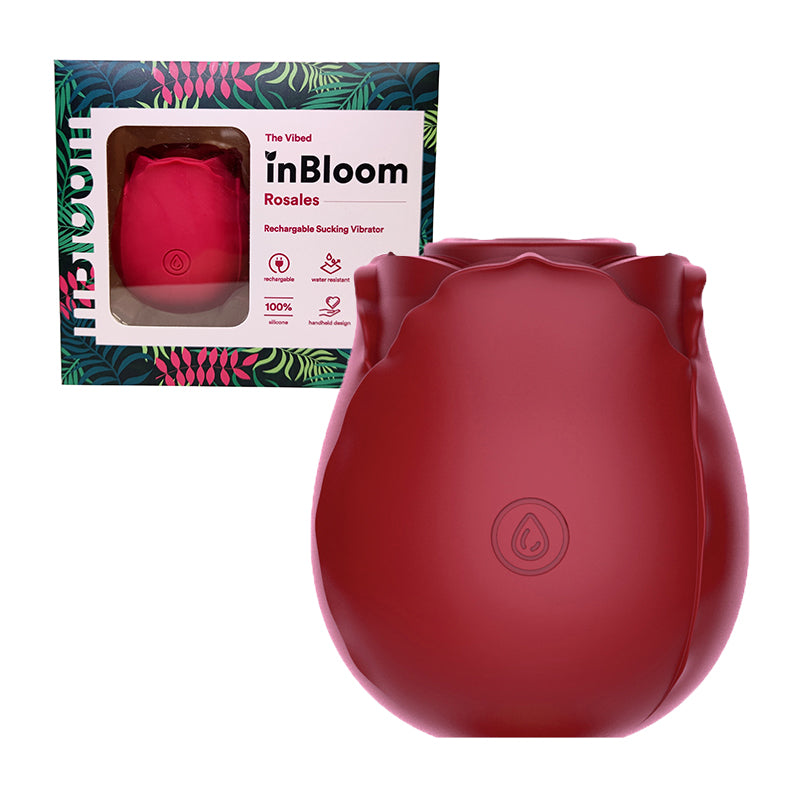 THEVIBED - INBLOOM ROSALES SUCKING VIBRATOR