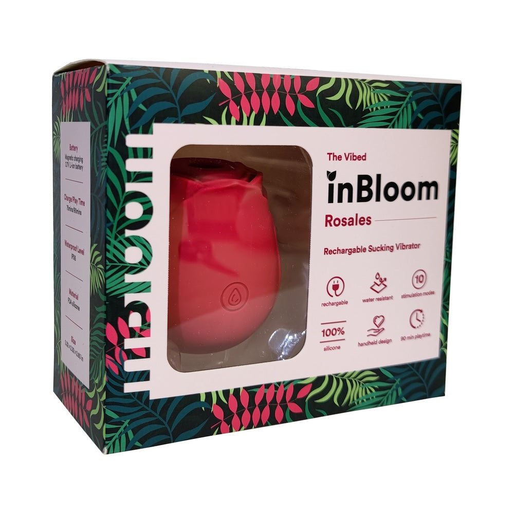 THEVIBED - INBLOOM ROSALES SUCKING VIBRATOR