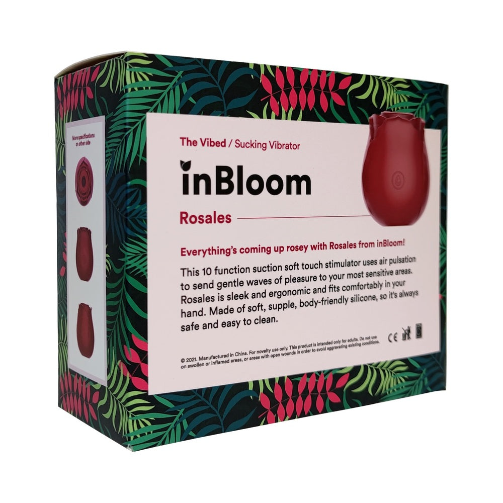 THEVIBED - INBLOOM ROSALES SUCKING VIBRATOR