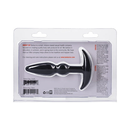 TANTUS - PERFECT PLUG ANAL PLUG ONYX