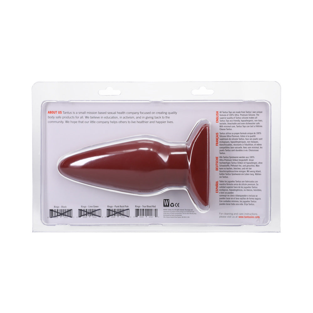 TANTUS - CRIMSON RINGO ANAL PLUG