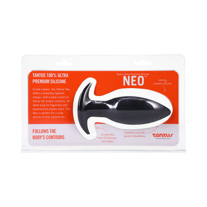 TANTUS - NEO ANAL PLUG ONYX (CLAMSHELL)