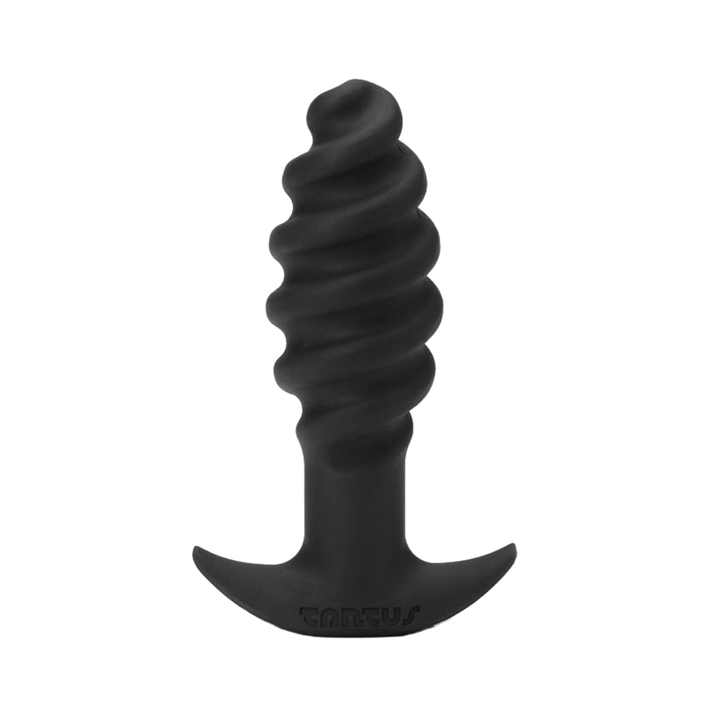 TANTUS - TWIST ANAL PLUG ONYX (BAG)