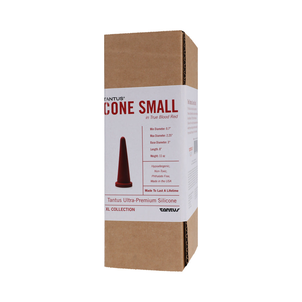 TANTUS - CONE SMALL DILDO RUBY (BOX)