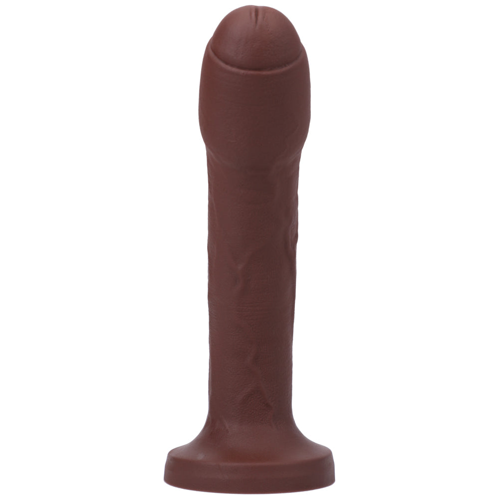 TANTUS - UNCUT #2 O2 DUAL DENSITY DILDO ESPRESSO