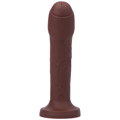 TANTUS - UNCUT #2 O2 DUAL DENSITY DILDO ESPRESSO