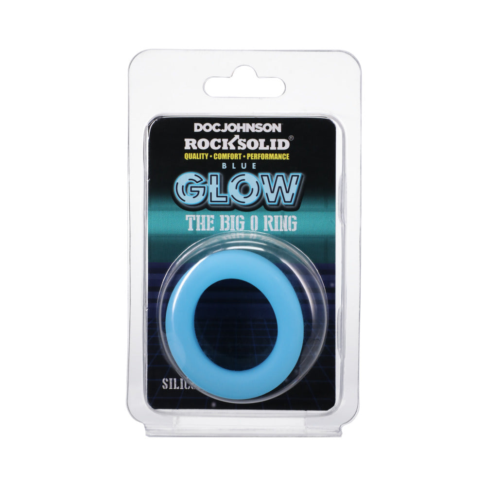 ROCK SOLID - ANEL PENIAN SILA FLEX GLOW IN THE DARK BIG O