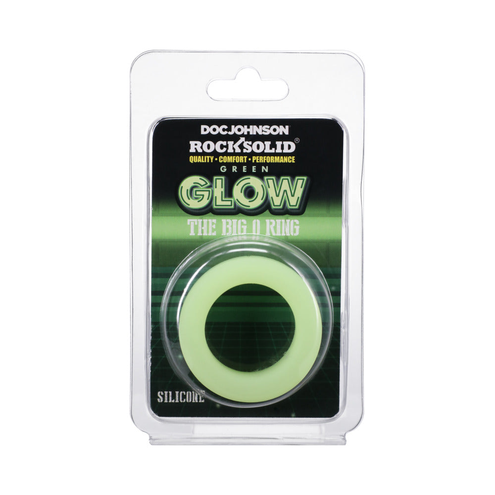 ROCK SOLID - ANEL PENIAN SILA FLEX GLOW IN THE DARK BIG O