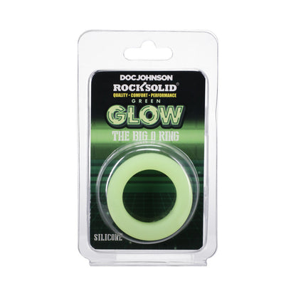 ROCK SOLID - ANEL PENIAN SILA FLEX GLOW IN THE DARK BIG O