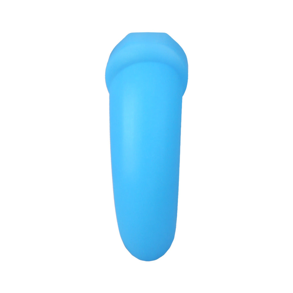 ROCK SOLID - SILA-FLEX GLOW-IN-THE-DARK MEGA RING BLUE
