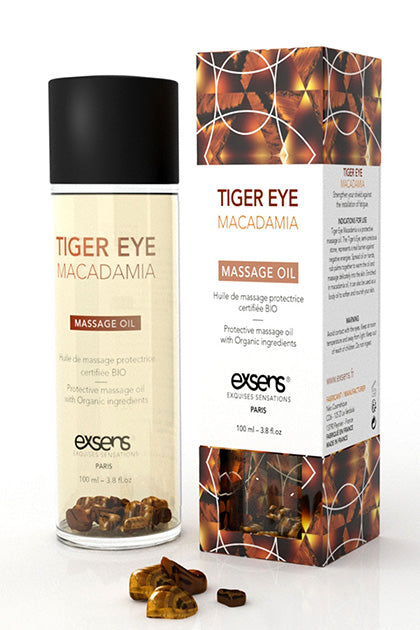EXSENS - PROTECTIVE TIGER EYE MACADAMIA MASSAGE OIL