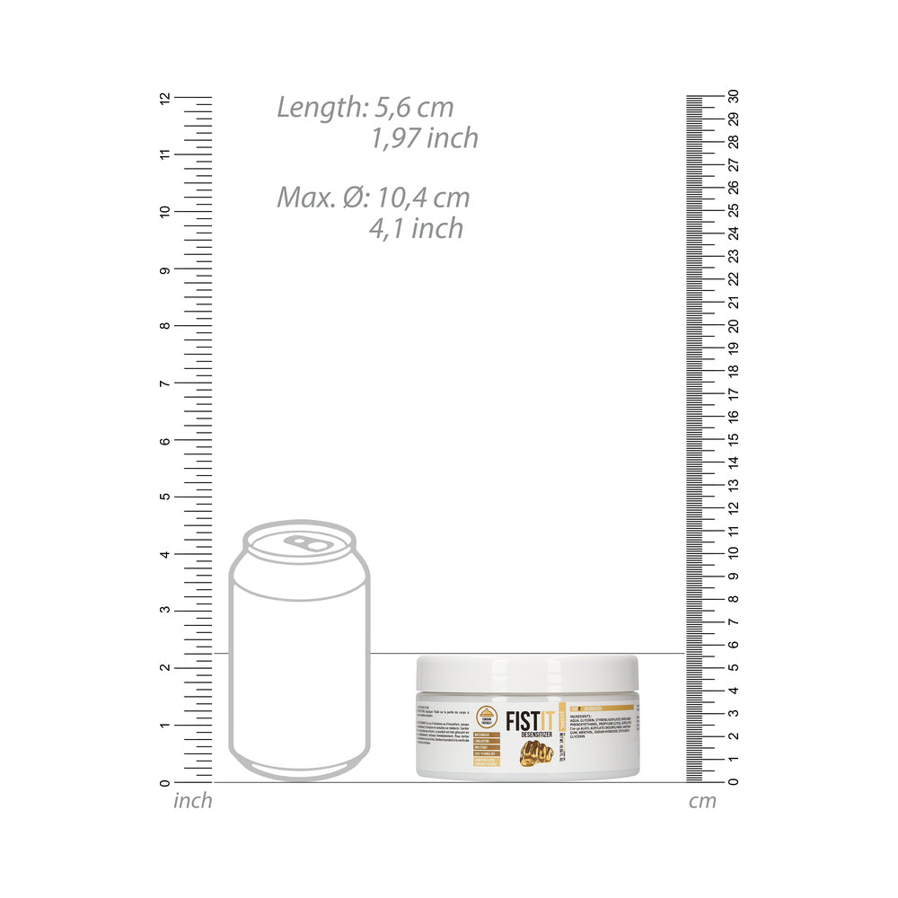 SHOTS - FIST IT NUMBING WATER-BASED FISTING LUBE 300ML / 10.56 OZ.