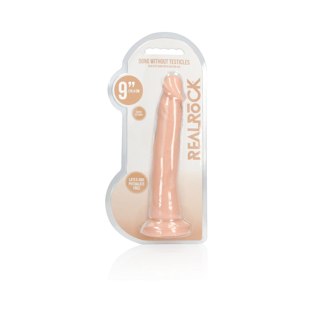 SHOTS - REALROCK REALISTIC 9 IN. DILDO WITH