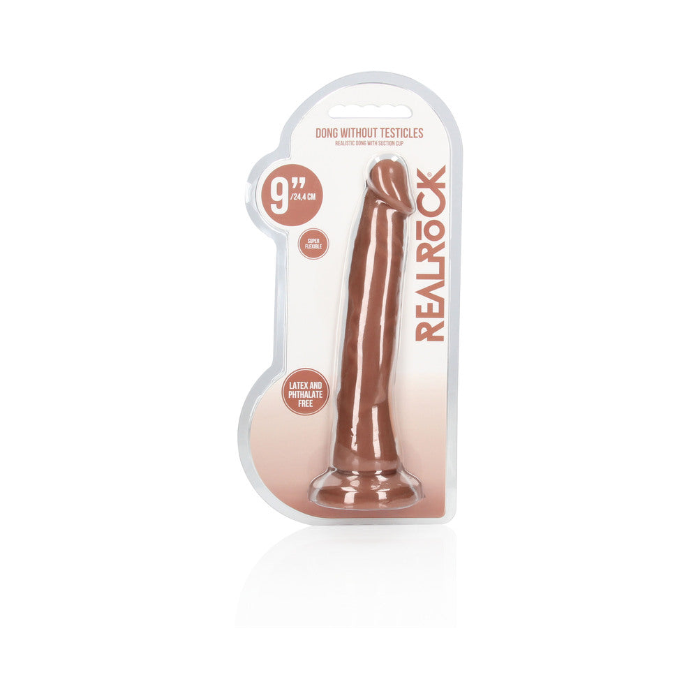 SHOTS - REALROCK REALISTIC 9 IN. DILDO WITH