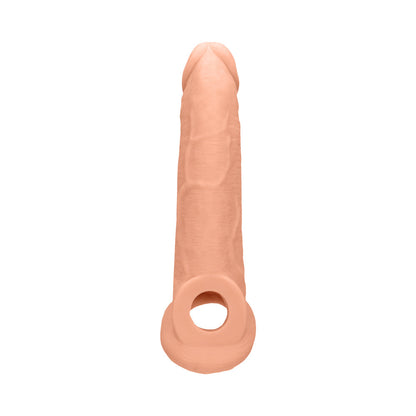 SHOTS - REALROCK REALISTIC 9 IN. PENIS SLEEVE EXTENDER SLING