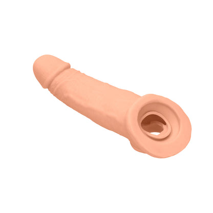 SHOTS - REALROCK REALISTIC 9 IN. PENIS SLEEVE EXTENDER SLING
