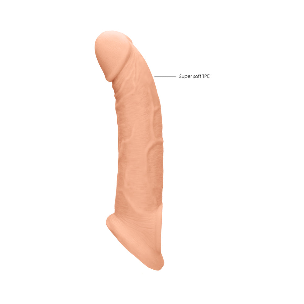SHOTS - REALROCK REALISTIC 9 IN. PENIS SLEEVE EXTENDER SLING
