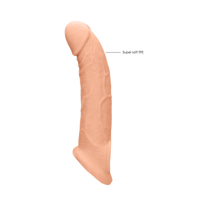 SHOTS - REALROCK REALISTIC 9 IN. PENIS SLEEVE EXTENDER SLING