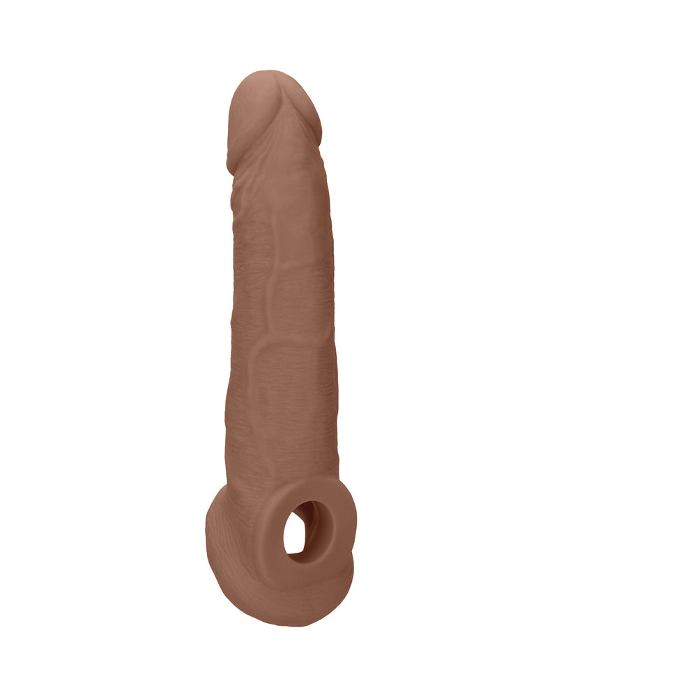 SHOTS - REALROCK REALISTIC 9 IN. PENIS SLEEVE EXTENDER SLING