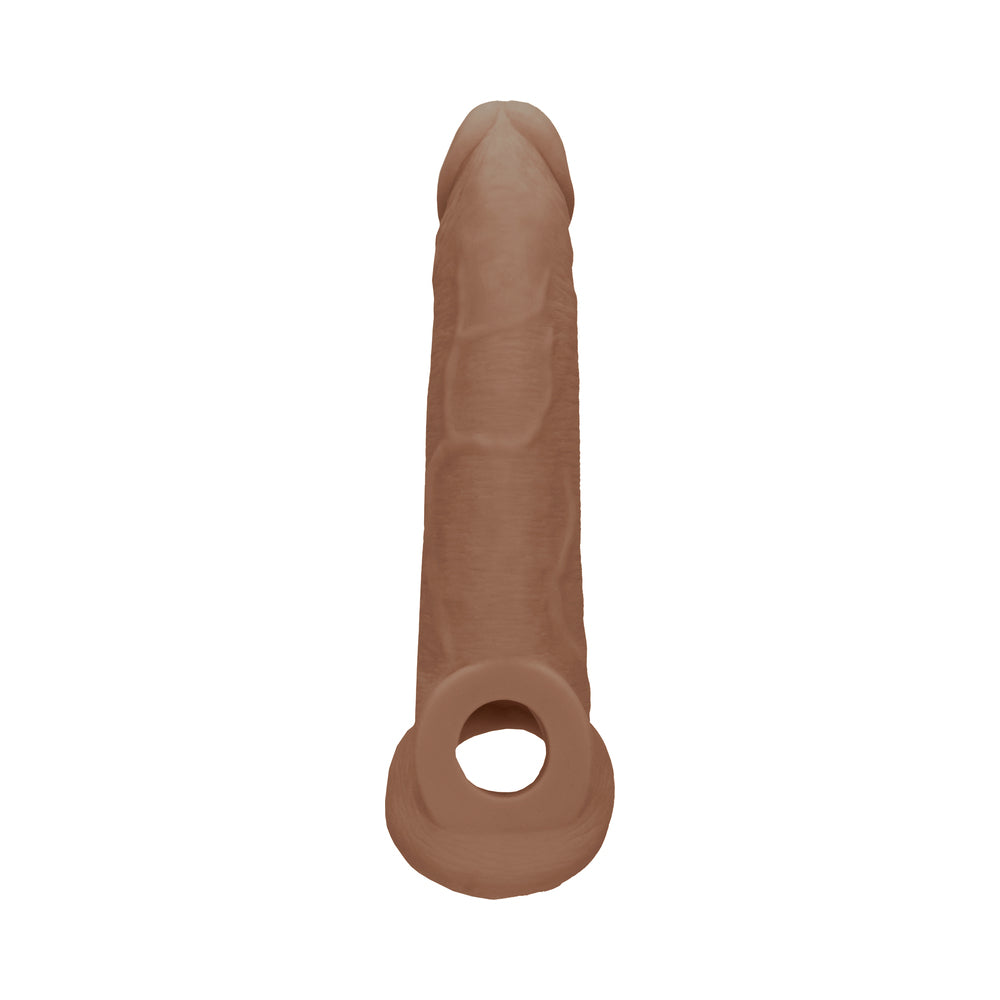 SHOTS - REALROCK REALISTIC 9 IN. PENIS SLEEVE EXTENDER SLING