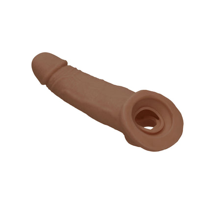 SHOTS - REALROCK REALISTIC 9 IN. PENIS SLEEVE EXTENDER SLING