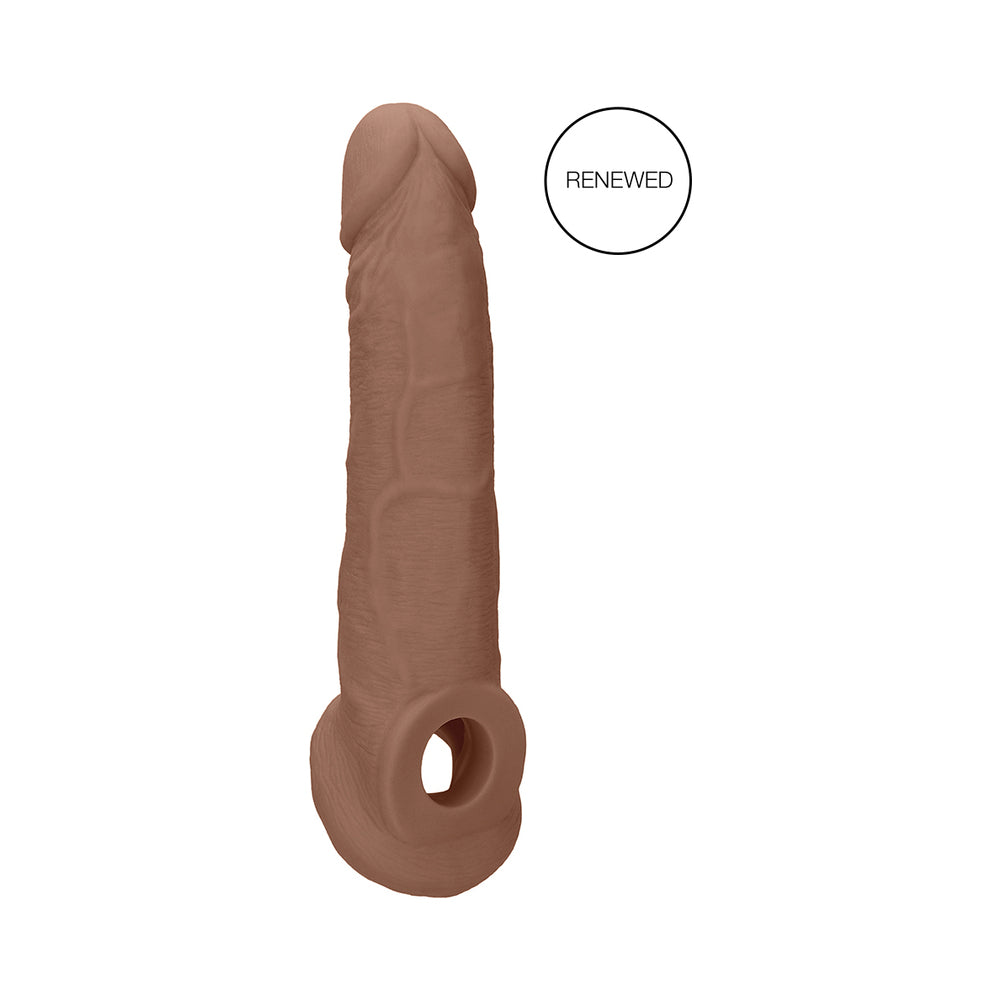 SHOTS - REALROCK REALISTIC 9 IN. PENIS SLEEVE EXTENDER SLING