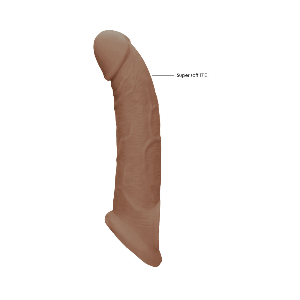 SHOTS - REALROCK REALISTIC 9 IN. PENIS SLEEVE EXTENDER SLING