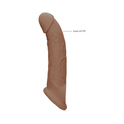 SHOTS - REALROCK REALISTIC 9 IN. PENIS SLEEVE EXTENDER SLING