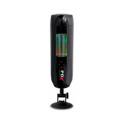 PDX BRANDS - PDX ELITE ULTIMATE MILKER 2 RECHARGEABLE GYRATING SUCTION STROKER WITH HANDS-FREE SUCTION CUP