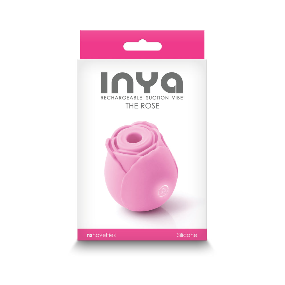 NS NOVELTIES - INYA THE ROSE RECHARGEABLE SUCTION VIBRATOR