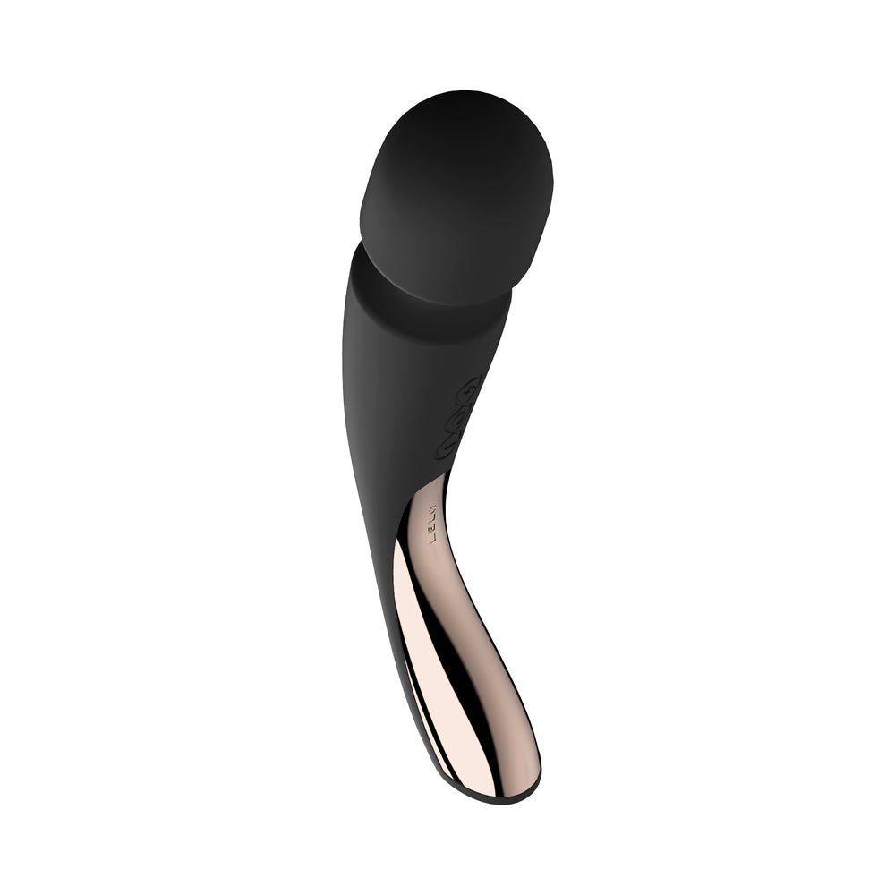 LELO - SMART WAND 2 MEDIUM RECHARGEABLE WAND VIBRATOR BLACK