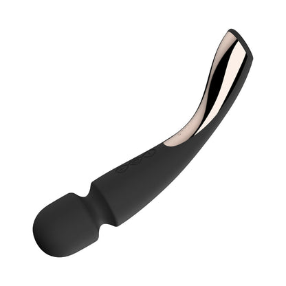 LELO - SMART WAND 2 MEDIUM RECHARGEABLE WAND VIBRATOR BLACK