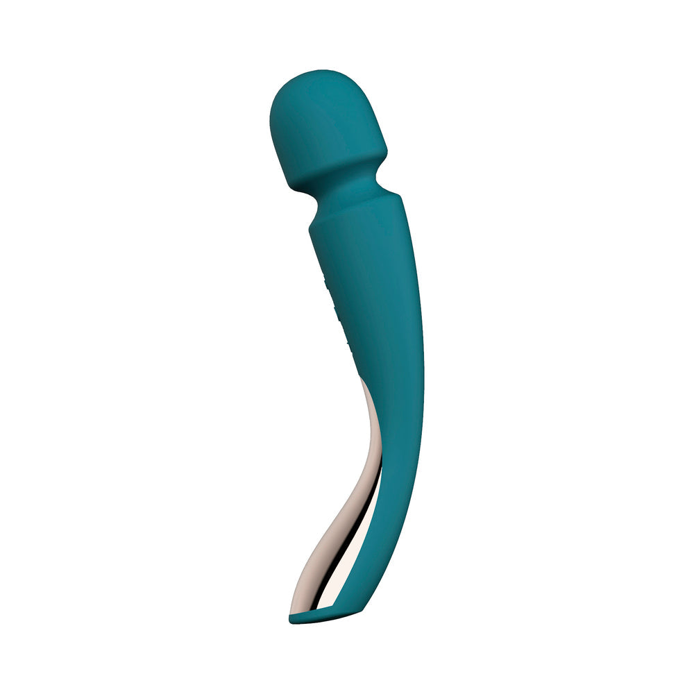 LELO - SMART WAND 2 MEDIUM RECHARGEABLE WAND VIBRATOR OCEAN BLUE