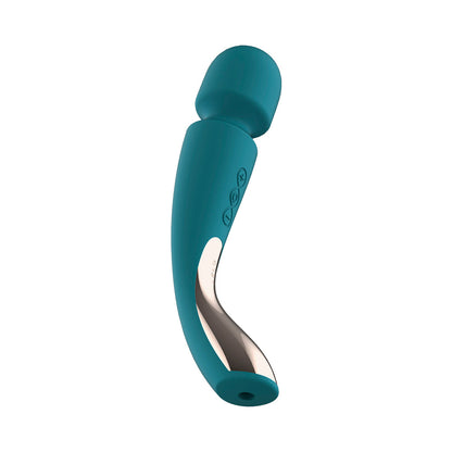 LELO - SMART WAND 2 MEDIUM RECHARGEABLE WAND VIBRATOR OCEAN BLUE