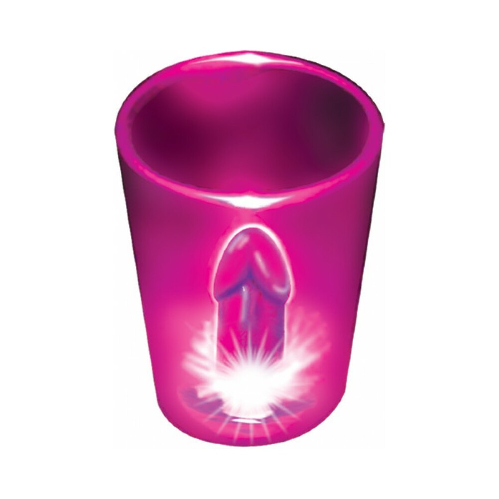 HOTT PRODUCTS - LIGHT UP SHOT GLASSES MAGENTA