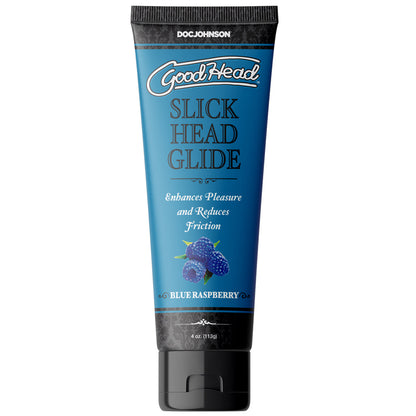 DOC JOHNSON - GOODHEAD SLICK HEAD GLIDE BLUE RASPBERRY 4 OZ.