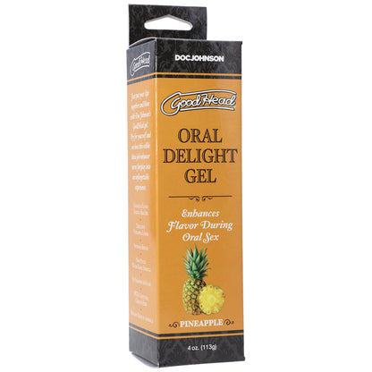 DOC JOHNSON - GOODHEAD ORAL DELIGHT GEL PINEAPPLE 4 OZ.