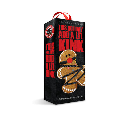 GLOBAL NOVELTIES - NAUGHTY LIST GIFT ADD A LI'L KINK BLINDFOLD WRIST & ANKLE SASHES WITH STORAGE BAG