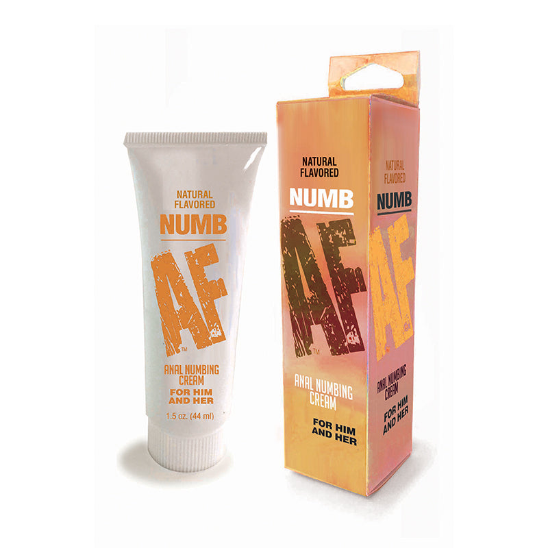 LITTLE GENIE - CREME ANESTÉSICO ANAL SEM SABOR NUMB AF 1,5 OZ.