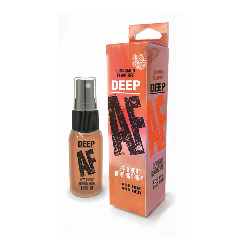 LITTLE GENIE - DEEP AF CINNAMON-FLAVORED DEEP THROAT NUMBING SPRAY 1 OZ.