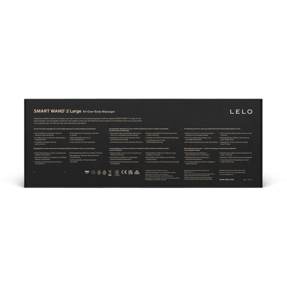 LELO - SMART WAND 2 LARGE BLACK