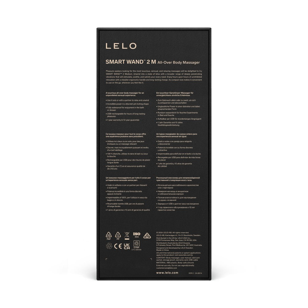 LELO - SMART WAND 2 MEDIUM OCEAN BLUE