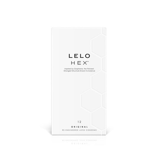 LELO - HEX CONDOMS ORIGINAL 12 PACK