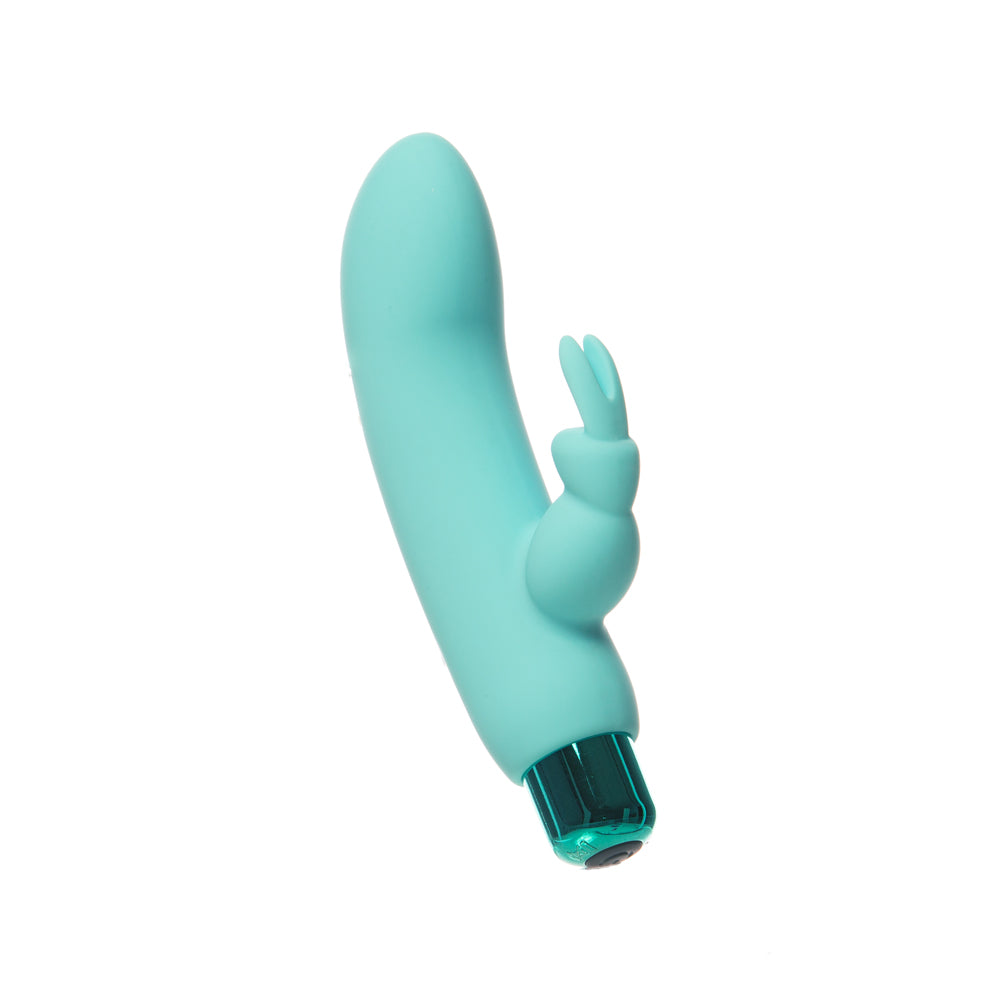 BMS - POWERBULLET ALICE'S BUNNY RECHARGEABLE BULLET VIBRATOR WITH SILICONE RABBIT SLEEVE