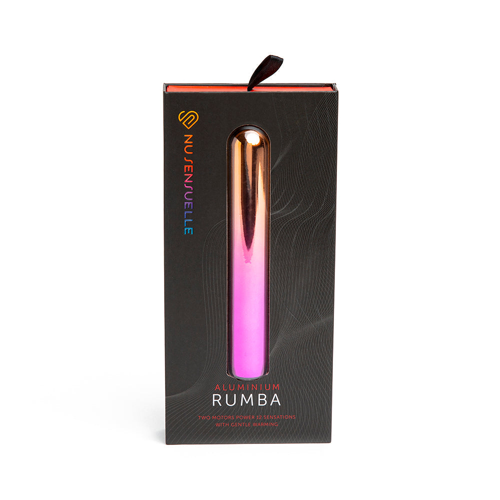 NU SENSUELLE - ALUMINIUM RUMBA DUAL MOTOR WARMING VIBE