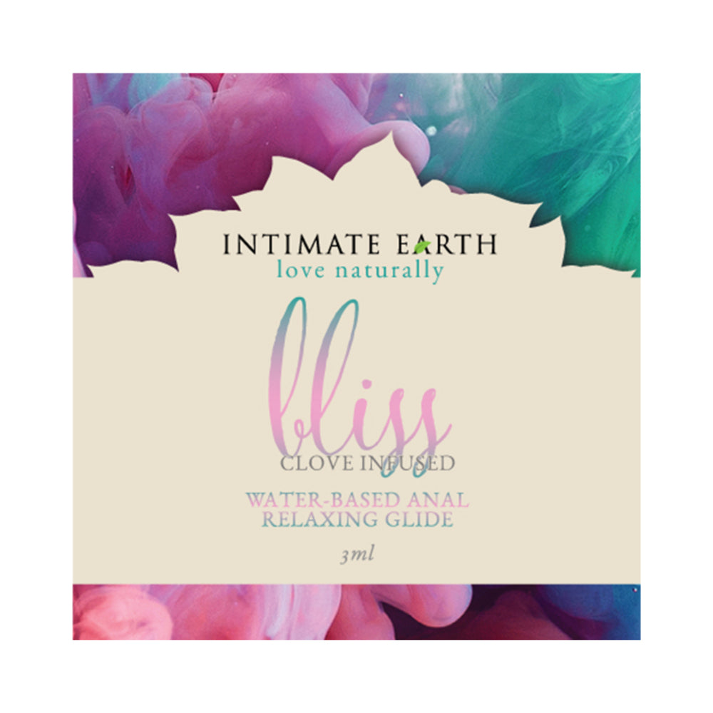 INTIMATE EARTH - BLISS ANAL RELAXING WATER-BASED GLIDE 3 ML/0.10 OZ/0.10 OZ FOIL