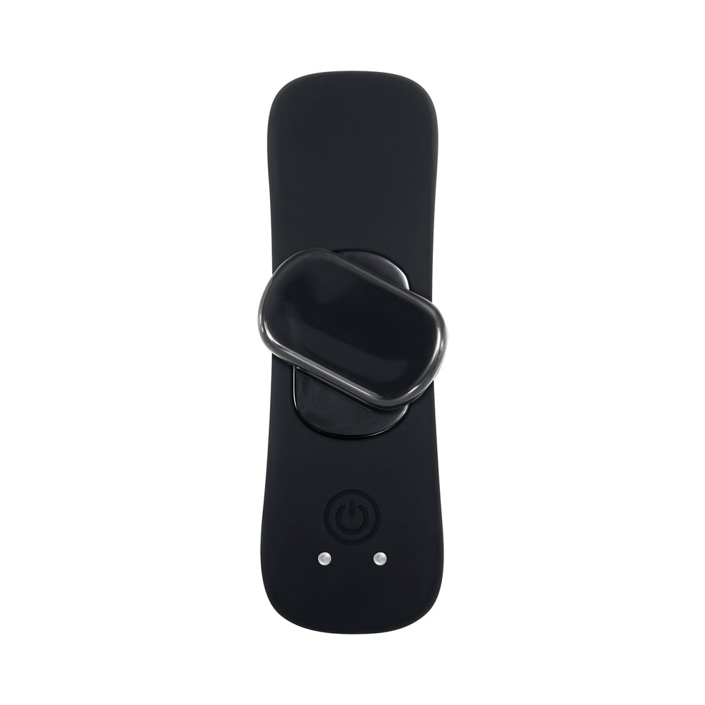 GENDER X - O NOSSO VIBRADOR DE CUECA DE SILICONE MAGNÉTICO RECARREGÁVEL COM CONTROLO REMOTO PRETO